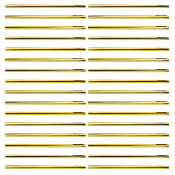 

wall stickers 600pcs durable gift box tie straps baking food sealing rope binding wires (golden)