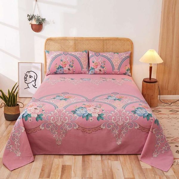 

cases three piece old denim mat bed sheet set densified thickened cotton pillow case yamin hemp gift