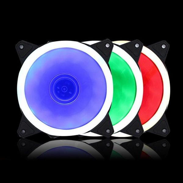 

fans & coolings case fan mute big air flow 12cm rgb lights pc cooling for home