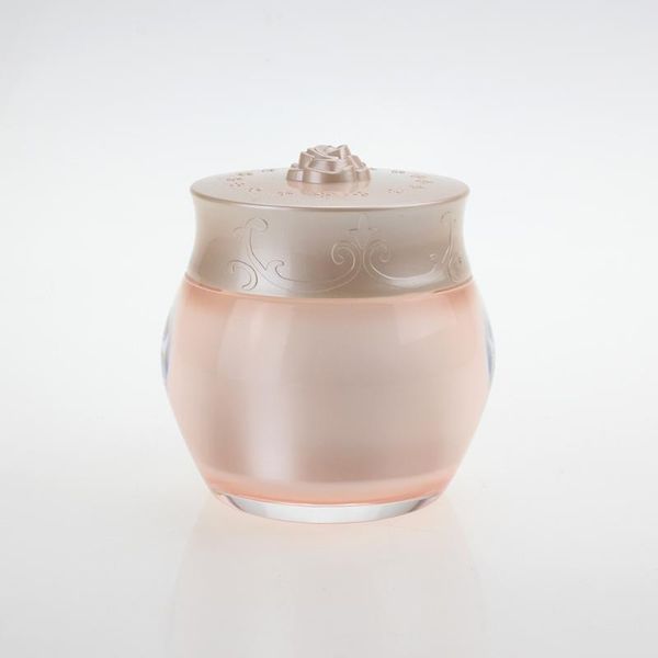 

storage bottles & jars 50g refillable plastic jar pot travel face cream/lotion/cosmetic container, acrylic cream