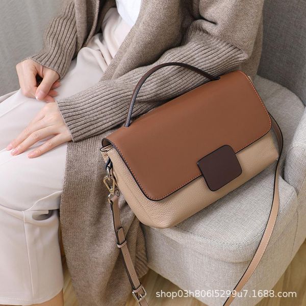 

evening bags women's bag 2021 fashionable leather messenger versatile ins2021 shoulder fashion handbag