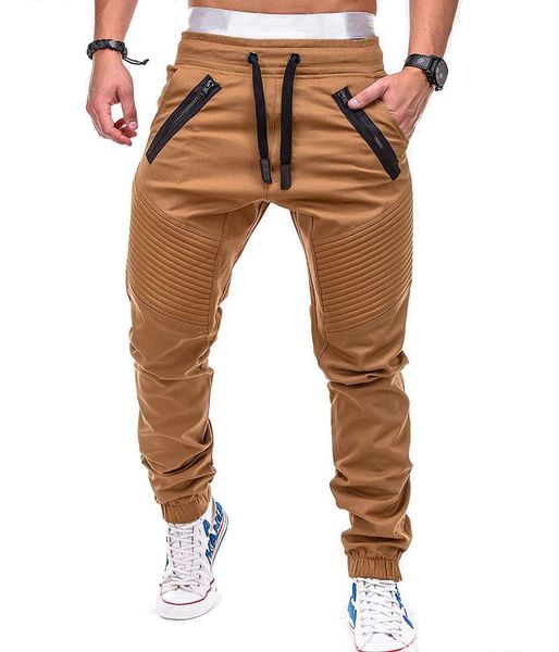 

men's pants pocket male jogger casual cotton trousers multi-pocket cargo brand streetwear plus size 4xl, Black