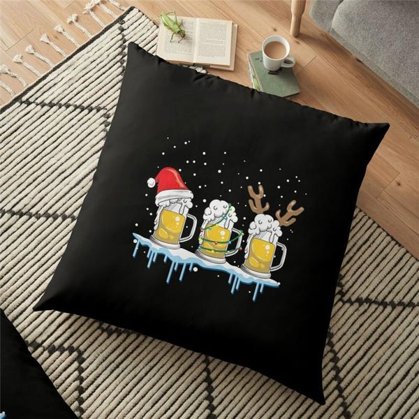 

cushion/decorative pillow merry christmas cushion cover three beer printed 45*45cm pillowcase gifts xmas decorative for home