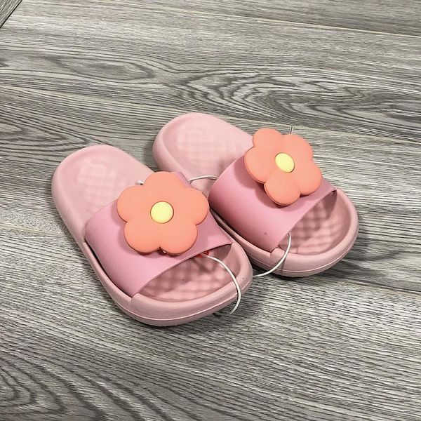 

athletic & outdoor children's slippers home sandals toddlers girls' indoor shoes bathroom style, Black