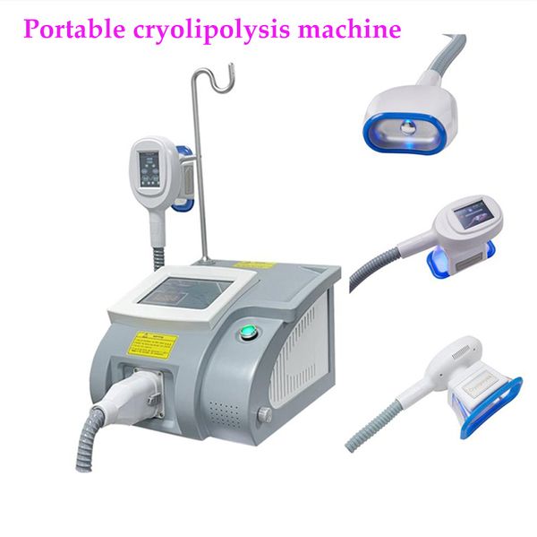 Cryolipolysis portátil gordura gordura máquina de emagrecimento a vácuo Redução de adiposo crioterapia Cryo perder peso Equipamento de peso Home Spa Salon Uso