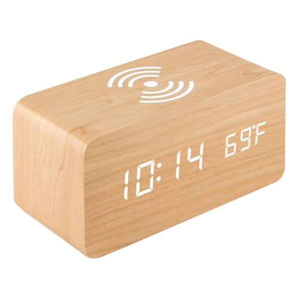 

desk & table clocks multifunctional digital alarm clock temperature display led high-quality electronic as a gift