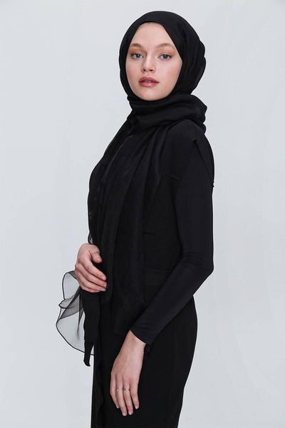 

scarves miray ibiza shawl black, Blue;gray