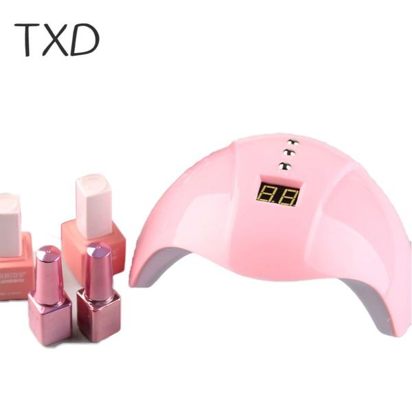 

nail dryers txd 36w uv gel varnish dryer lamp smart usb led for manicure all types salon cable home use