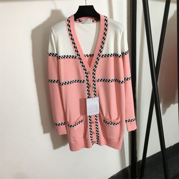 

2021 new fashion brand ladies sweater coat fabric comfortable and fashionable all-match i, Black