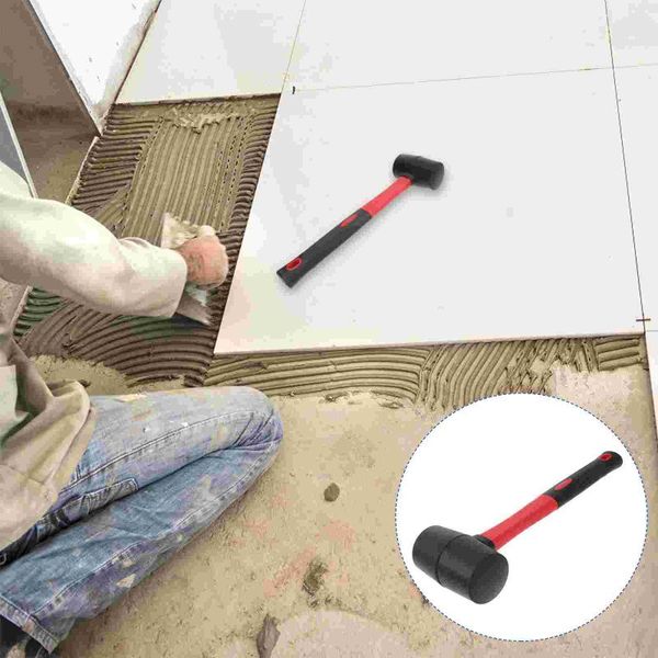 

hand tools 8oz non-slip rubber mallet head hammer flooring installation