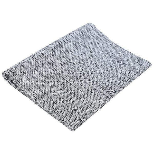 

mats & pads placemats gray place wipeable easy to clean table set of 6 for dining kitchen restaurant