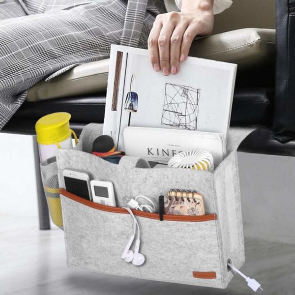 

felt bedside storage bag student dormitory hanging bedroom bags