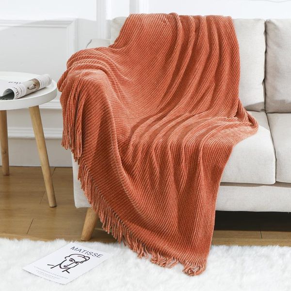 

blankets american classic chenille super soft and thick blanket for home decoration bedspread on the bed sofa cover