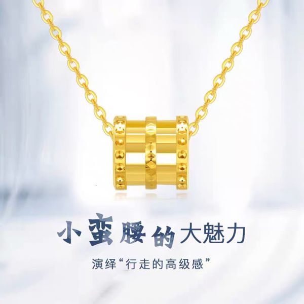 

vietnam shajin necklace women's pendant keeps color for a long time, Black