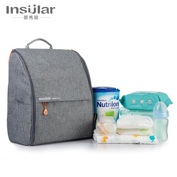 

simple backpack multi-functional mummy bag large capacity mother and baby go out diaper bags