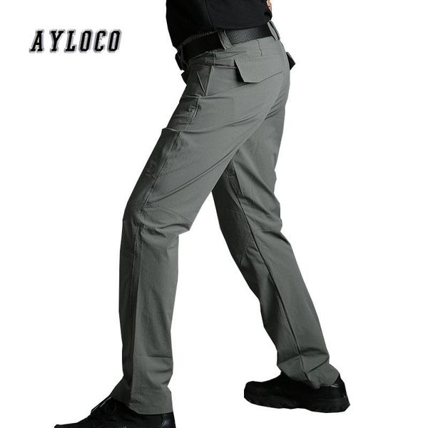 

men's pants tactical male jogger casual cargo cotton trousers military style army black man pant