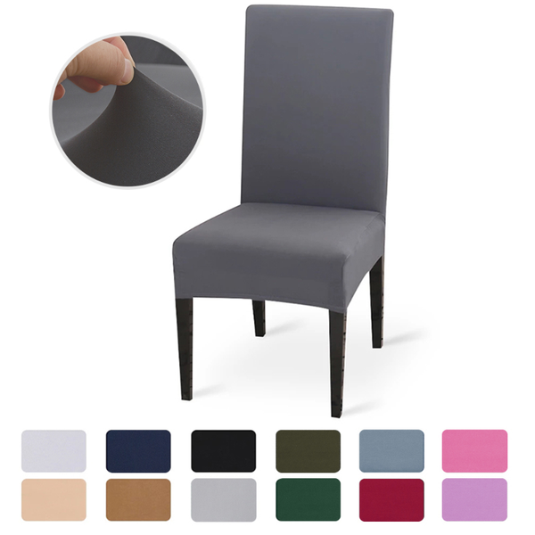 

chair covers 1pc slipcover removable anti-dirty seat cover spandex kitchen for banquet wedding dinner restaurant housse de chaise