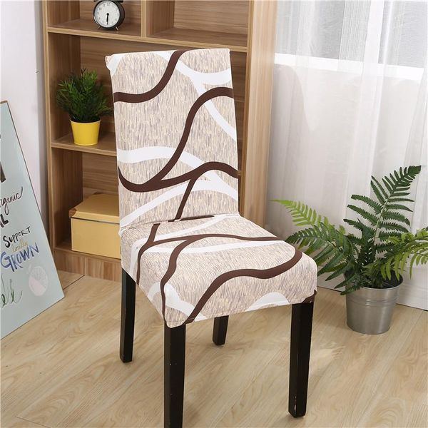 

chair covers 40 modern kitchen seat case wedding elastic floral printing for dining room el banquet