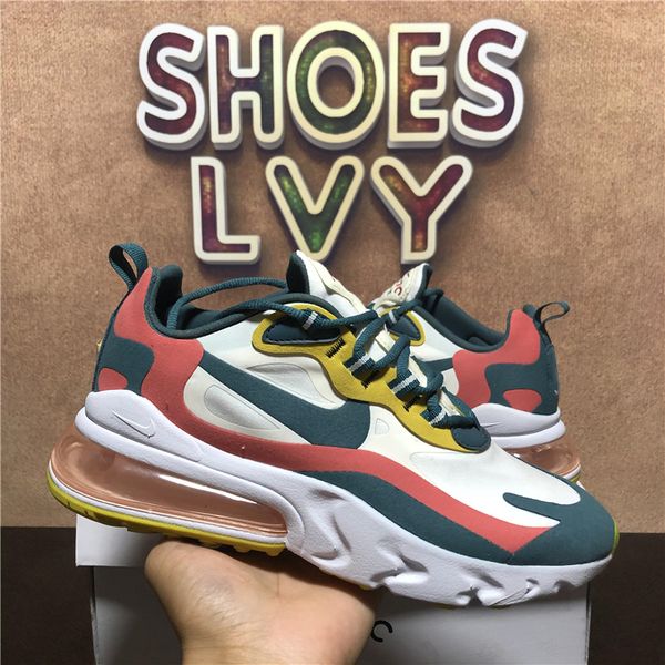 

mesh 270 react men women sport running shoes breathable cactus trails eng bauhaus 27c canvas cushion sports trainers sneakers chaussures wit