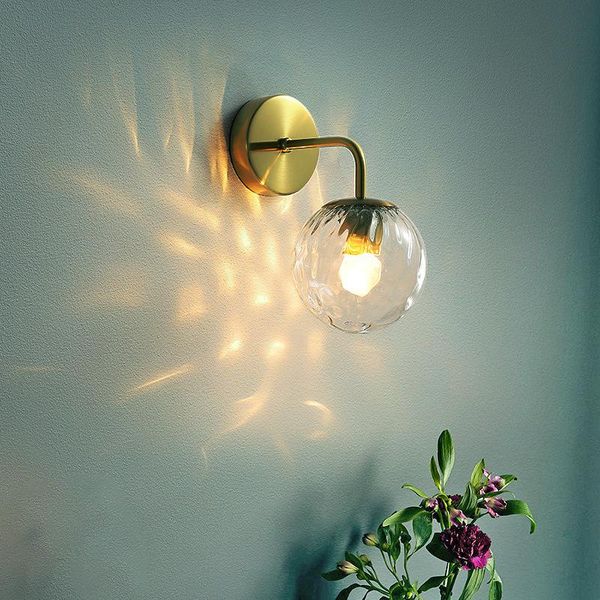 

wall lamp japan mirror light crystal bedside bedroom dining room luminaria de parede lampara pared