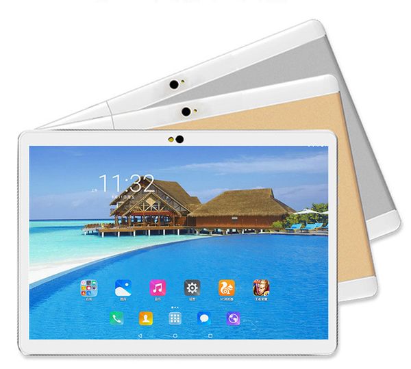 10-Zoll-Tablet-PC, Dual-Karte, 3G-Couch-Bildschirm, 16G-Tablets, Bluetooth, GPS, DHL, Freeall, IPS-High-Definition