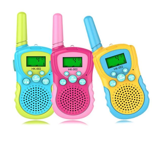 

walkie talkie portable handheld 1 pair kids talkies toy talk parent-child educational interactive toys 22 channels