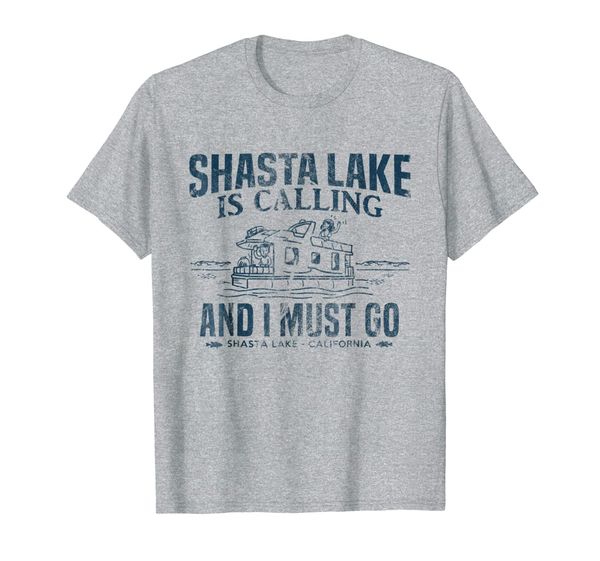

Shasta Lake Is Calling Shirt Funny Lake Houseboat Boating, Mainly pictures