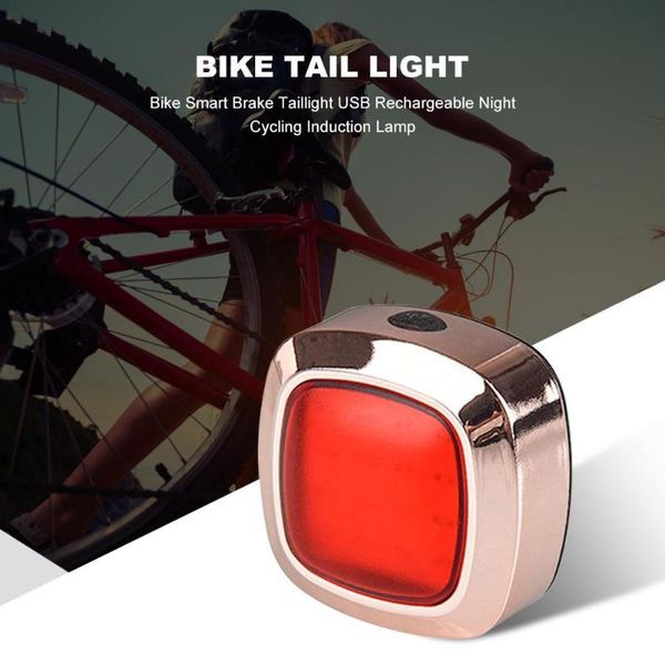 

durable bicycle lights multi-function usb rechargeable tail lamp portable super bright safety warning light bike