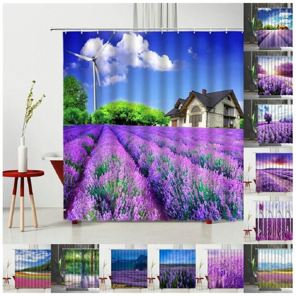 

lavender shower curtain curtains in rooms and halls modern bedroom anti-mold bathroom decoration