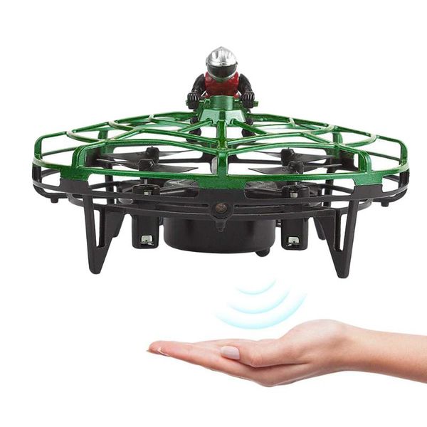 

mini gesture induction remote ufo drone indoor infrared hover interactive quad axis children and helicopter toys drones