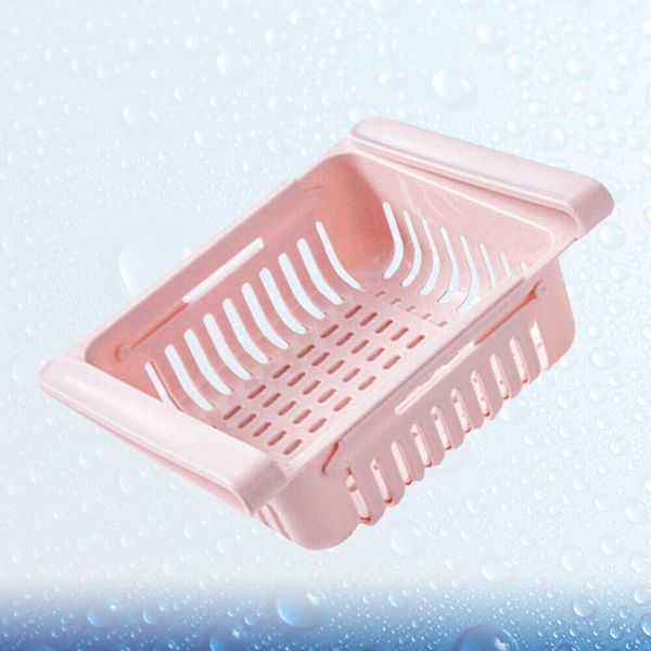 

refrigerator partition layer durable storage rack fruit vegetable holder f2 kitchen & organization