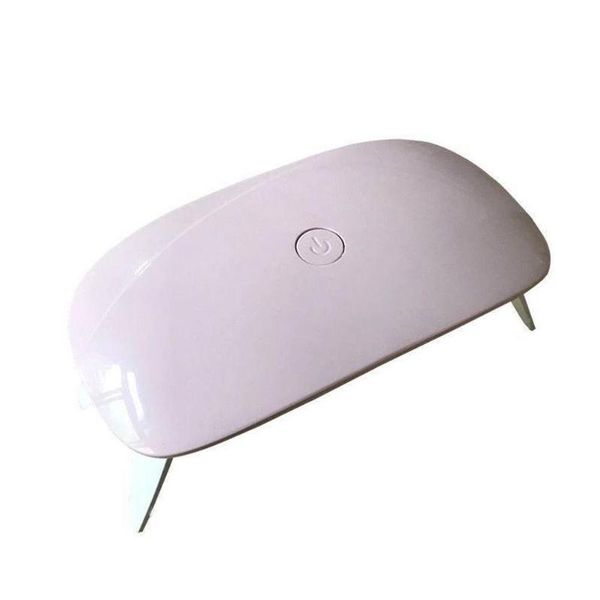 

nail dryers 6w dryer led ultraviolet lamp gel polish curing machine uv 6 beads light therapy
