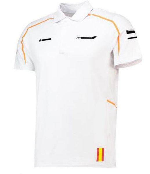 

f1 racing car short-sleeved polo shirt men's lapel work suit polyester quick-drying can be customized