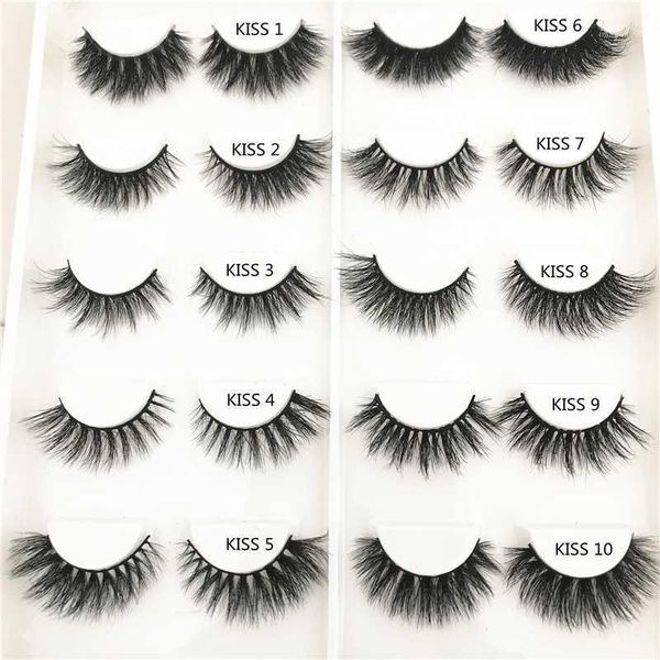 

mink eyelashes hand made crisscross false cruelty dramatic 3d lashes long lasting cils for makeup tools1