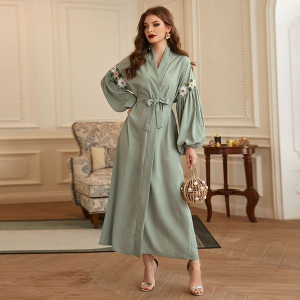 

robe musulman de mode kaftan abaya dress femme dubai turkey muslim hijab dress islam clothing maxi abayas women niqab djellaba, Red