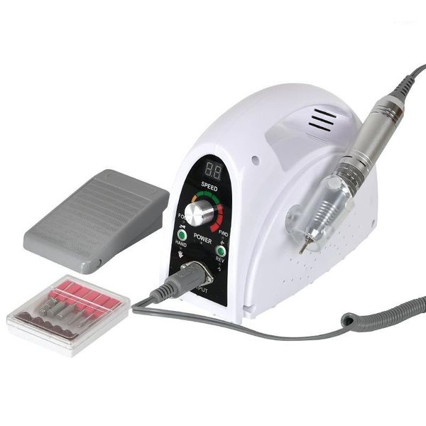 

electric nail drill machine with 35000rpm handpiece pedicure manicure grinder file1