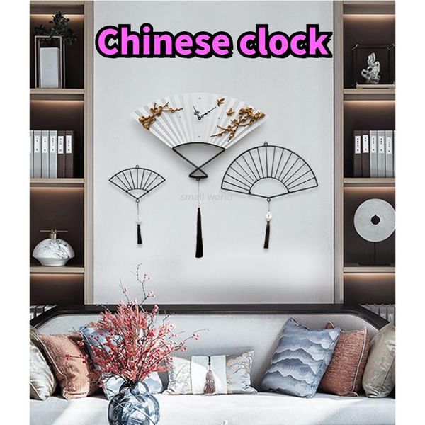 

household wall decoration clock contracted retro silent home decor living room clocks