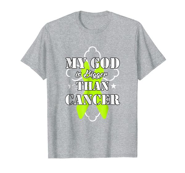

My God Is Bigger Than Cancer Lymphoma Tough Shirts Gift, Mainly pictures
