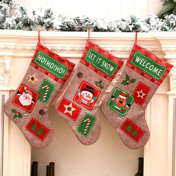 

christmas decorations merry ornament candy stocking sack year a