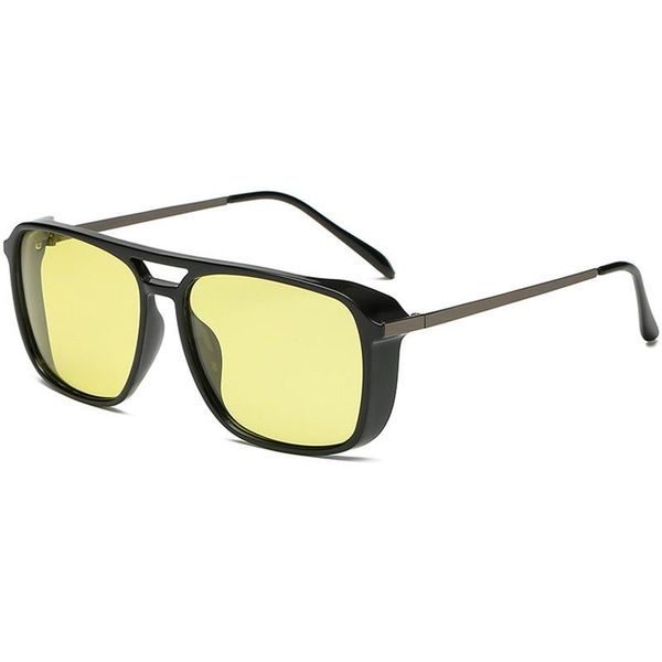 

sunglasses doisyer punk vintage for men and women, White;black