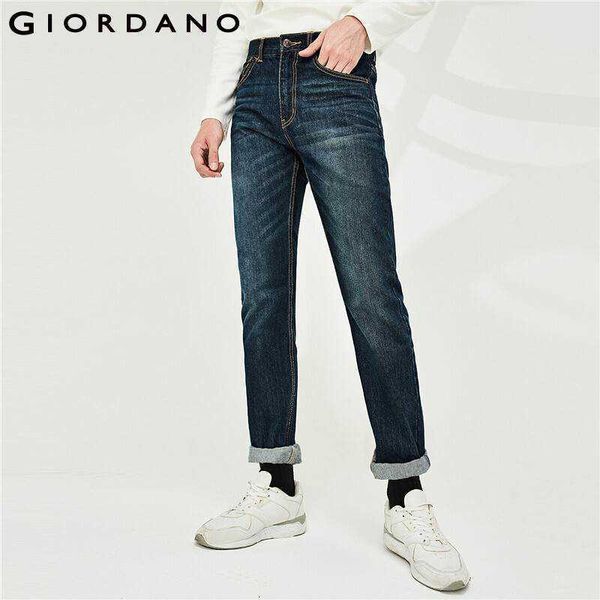 

men jeans denim jeans elastic mid rise n feet quality cotton denim jeans pantalones whiskering denim clothing 210622, Blue