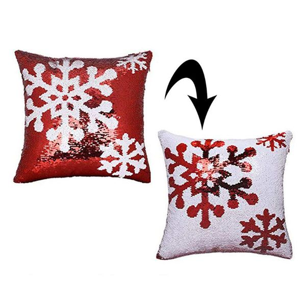 

pillow case christmas theme throw cushion 40x40cm for living room ornaments