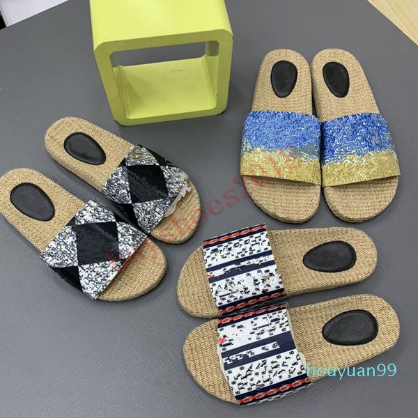 

2021 sliders mens womens summer sandals beach slippers men flip flops loafers black outdoor home slides chaussures shoes 8659