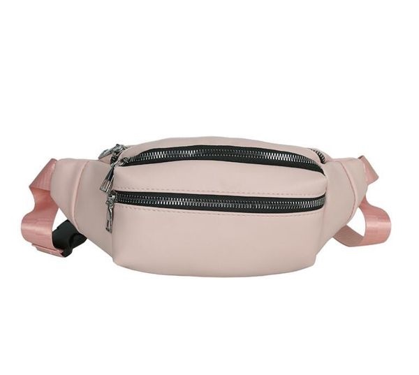 

women waist bag zipper pocket fashion chest handbag ladies pack bags purse