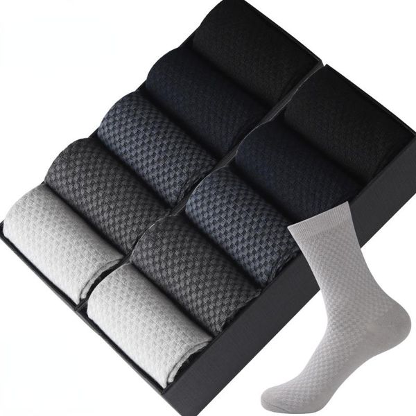 

men's socks black bamboo fiber compression stockings business casual white