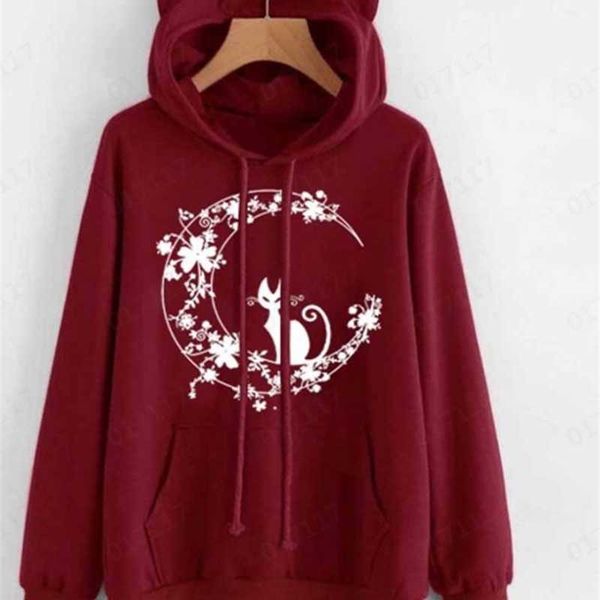 

hoodies2021 printed hoodie, Black