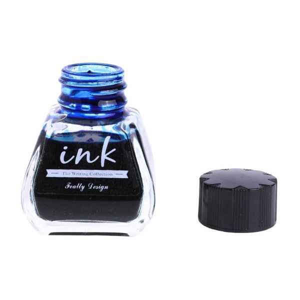 

fountain pens w3jd 1 bottle pure colorful 30ml pen ink non-carbon refilling inks student stationery school office supplies