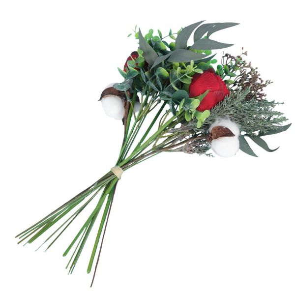 

decorative flowers & wreaths 1pc simulation bouquet pography prop wedding supplies deskadornment