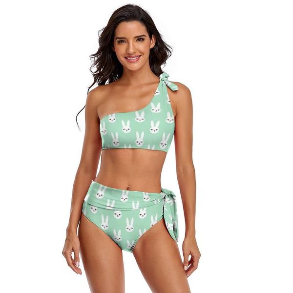 

one-piece suits bikini swimsuit colaless whole sale colorful swimwear bathing 2 piece big chest suit