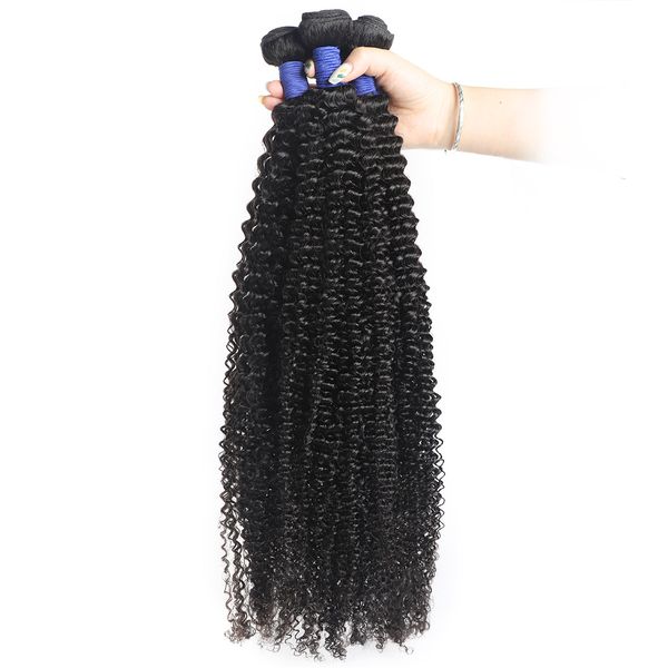 IsHow mink brasileiro fraco águas profundas cabelo humano pacotes encaracolados extensões peruanas corpo weave wafts para mulheres todas as idades jet negros malaio